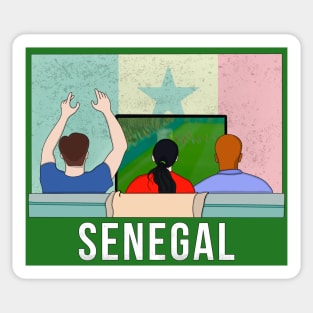 Senegal Fans Sticker